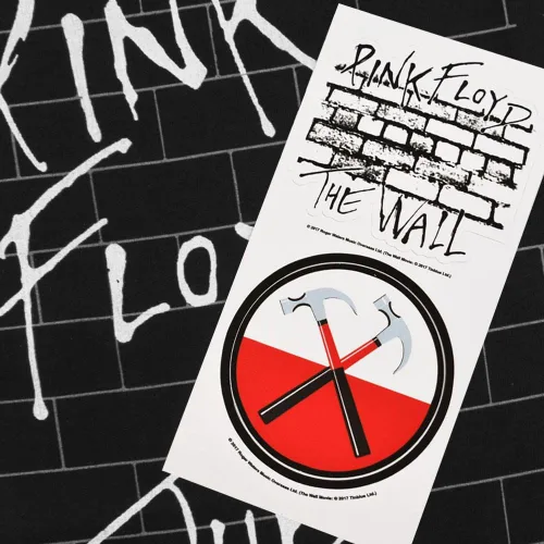 Vista 6 de Pink Floyd The Wall Album Rock Band - Camiseta y pegatinas