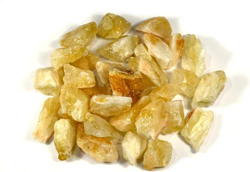 Vista 4 de Piedras ásperas de cuarzo citrino amarillo dorado naranja dorado Fabricación de joyas de cristal Reiki Decoración del hogar Piedra preciosa natural