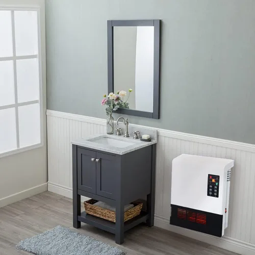 Vista 5 de Comfort Glow QWH2100 Horno de confort de montaje en pared de cuarzo infrarrojo