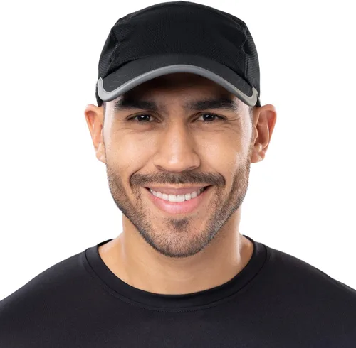 Vista 5 de Headsweats Gorra de béisbol reflectante de rendimiento para mujer para correr y estilo de vida al aire libre