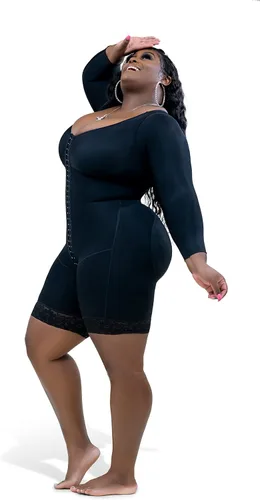 Vista 3 de FOREVER BODIED FAJA SHAPEWEAR COLOMBIAN TUMMY CONTROL PLUS SIZE BODY SHAPER BODY SUIT WAIST SLIMMER GIRDLE FOR WOMEN S TO 6X