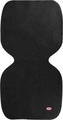 Vista 3 de Nuby On The Go Kids - Alfombrilla protectora para asiento de automóvil, protege la tapicería de hendiduras, arañazos y derrames, color negro