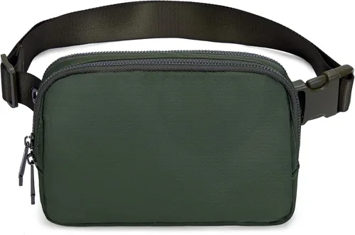 Vista 8 de AROME Mini bolsa de cinturón para mujer, riñonera de moda, cangurera cruzada con extensor de correa para mujeres y hombres, bolsa de cintura