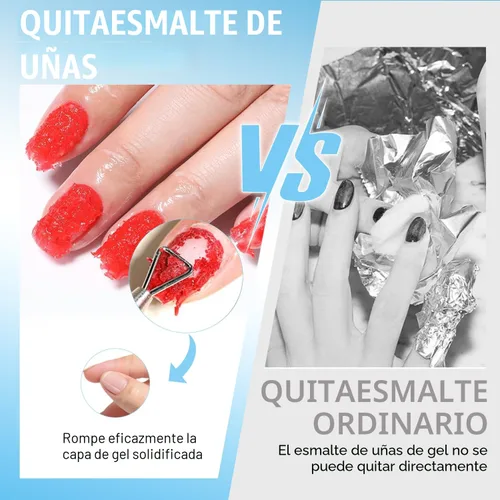 Vista 3 de Quitaesmalte Rápido para Esmalte de Uñas en Gel, Quitaesmalte de Gel Mágico Elimina Fácilmente el Esmalte en 3 Minutos, Sin Remojo ni Envoltorio
