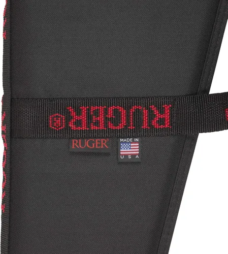 Vista 12 de Funda para rifle Ruger, color negro con logo Ruger en las asas, 40