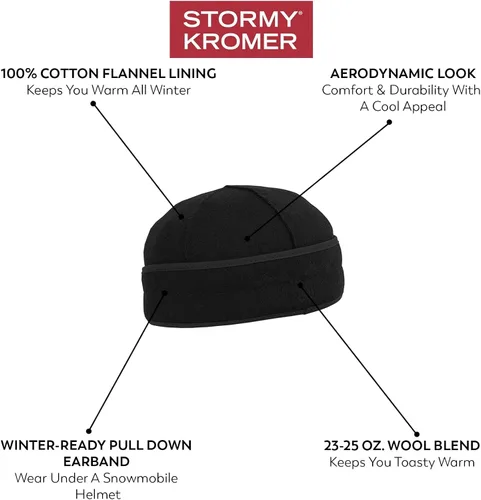 Vista 5 de Stormy Kromer Hombres Mujer Brimless Gorra