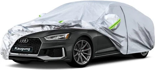 Vista 42 de Kaugung Funda para Coche de Ajuste Personalizado BMW Serie 3 E30 (1982-1994), 7 Capas Resistente al Viento Todo Clima Impermeable Cubierta Exterior