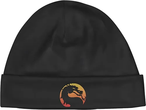 Vista 7 de Gorros de lana vikingo con diseño de dragón vikingo para hombre, impresión 3D de mito nórdico Jormungandr invierno cálido elástico fino gorro