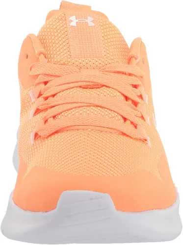 Vista 2 de Under Armour Tenis esenciales para mujer, Onyx White Onyx White Metallic Gold Luster 102