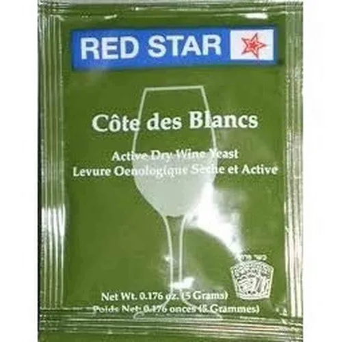 Vista 2 de Red Star Cote de Blanc Levadura de Vino 5 gm