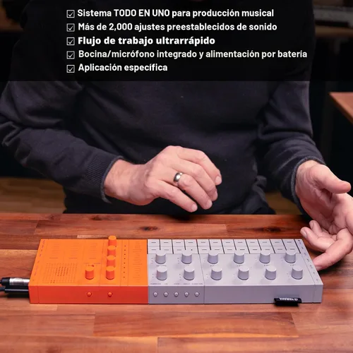 Vista 5 de Yamaha SEQTRAK Estación de Ideas de Música Móvil, Negro