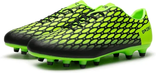 Vista 7 de DWZRG Tacos de fútbol para hombre, ligeros, para exteriores e interiores, para entrenamiento profesional de fútbol sala