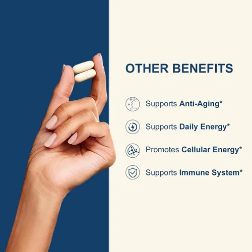 Vista 7 de Suplemento NMNH NAD+, liposomal 600 mg NMN NAD+ y complejo de resveratrol para energía celular, envejecimiento saludable y apoyo metabólico, 90