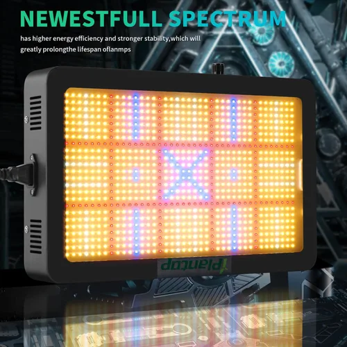 Vista 2 de P2500 - Luz de crecimiento LED de espectro completo, atenuador variable 0-100% luces LED de crecimiento para plantas de interior con función
