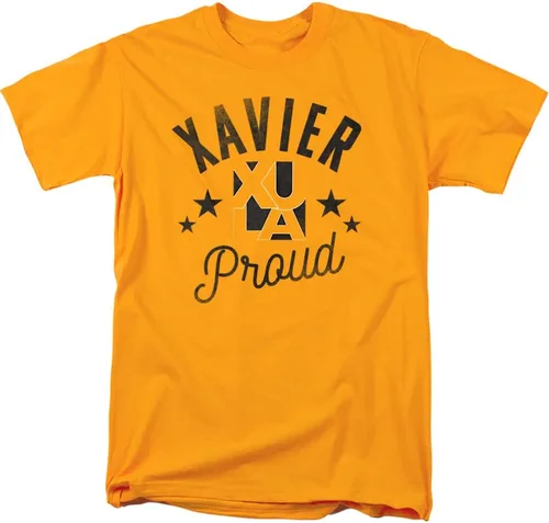 Vista 190 de Collegiate Distressed Mascot Unisex Adult T Shirt Collection 3 Universidad de Adelphi