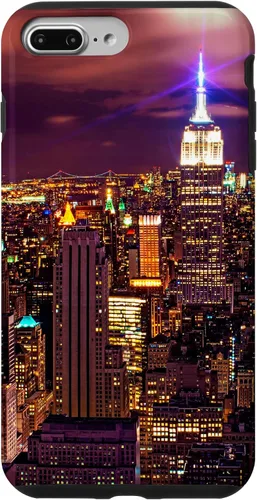 Vista 12 de Funda para iPhone 16 New York City Skyline NYC