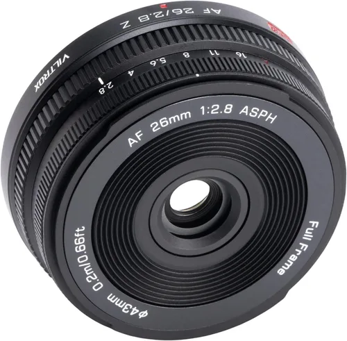 Vista 7 de VILTROX Lente para panqueques F2.8 EVO Z de 1.024 in para Nikon Z