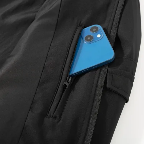 Vista 5 de Chaqueta bomber para hombre, casual, a la moda, ligera, cortavientos al aire libre