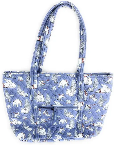 Vista 2 de Vera Bradley Bolsa de mano Vera Tote Beary Merry Cool Blue Beary Merrycool Blue