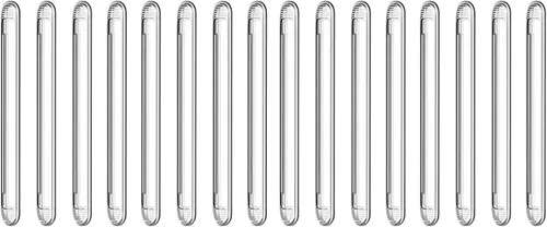 Vista 8 de Parachoques transparentes para muebles, parachoques de goma autoadhesivos, protectores de pared para topes de puerta, tira de silicona para cajones