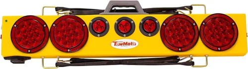 Vista 3 de Barra de luz LED de emergencia inalámbrica de 36" Towmate para camiones de remolque