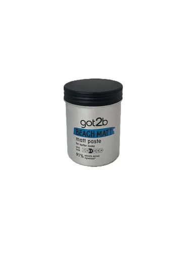Vista 4 de Schwarzkopf got2b Beach Matt Surfer Look - Pasta mate de 3.5 onzas, paquete de 6