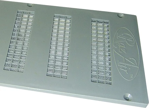 Vista 5 de RazAir™ Ventilación de base con amortiguador y pantalla – 16 x 6.5 pulgadas ABS resistente a la intemperie y pintable – Fácil de instalar que reduce
