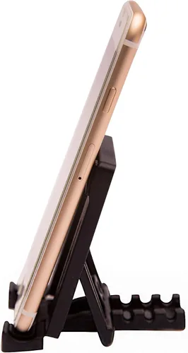 Vista 3 de (ACS315M) Soporte plegable para teléfono de escritorio, pies antideslizantes, vista de 4 ángulos, para Samsung, iPhone, Sony y la mayoría