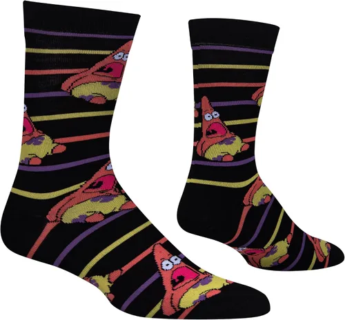 Vista 3 de Cool Socks calcetines unisex, de Nickelodeon, SpongeBob SquarePants, caricaturas, diversión de la década del noventa