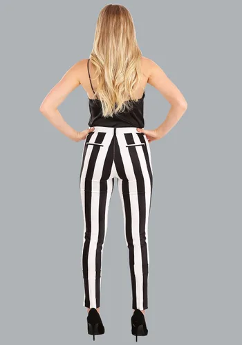 Vista 7 de Fun Costumes Beetlejuice Women's Suit Pants