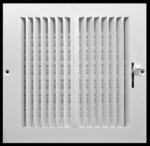 Vista 11 de HVAC Premium Rejilla de Suministro de Aire de 1 Vía de 10'' X 6'' - Tapa de Ventilación y Difusor - Cara Plana Estampada - Blanco