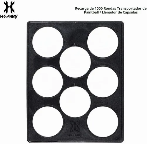 Vista 4 de HK Army Recarga el transportador de bolas de paintball Azul