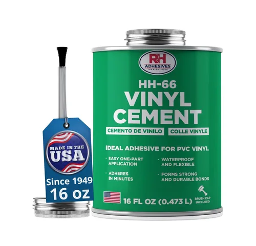 Vista 10 de HH-66 Cemento de Vinilo, 1 Galón - RH Adhesives