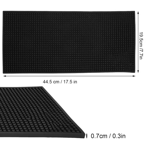 Vista 7 de Barber Sation Mat Organizador Barber Tool Mat Mat para cortapelos antideslizante