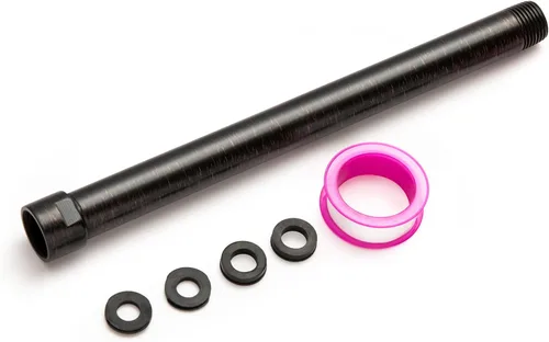 Vista 30 de OFFO Brazo de extensión de cabezal de ducha, extensión de brazo de ducha, extensor de cabezal de ducha hecho de acero inoxidable 304, extensión