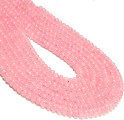 Vista 67 de CAI YI MING, cuentas 2x4mm naturales en forma de rondelle – Espaciadores de gemas sueltas para hacer joyas DIY (Amazonita)