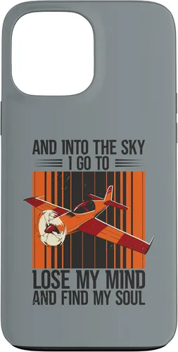 Vista 24 de Funda de aviación para iPhone 12/12 Pro y Into The Sky Flying Airplane Pilot Flight Plane