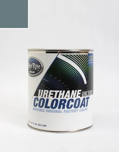 Vista 294 de Aerosol para pintura de retoque automotriz Dodge Stratus - Capa transparente metálica de acero plateado A4/DA4 - Paquete todo incluido