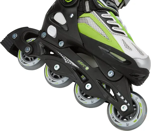 Vista 3 de 5th Element Patines en línea ajustables para niños y niñas con soporte para el tobillo, incluye bolsa de patinaje
