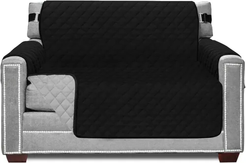 Vista 31 de Sofa Shield - Funda para sofá Loveseat con correa patentada, protector de cojín, funda reversible diseñada en EE. UU. resistente a manchas