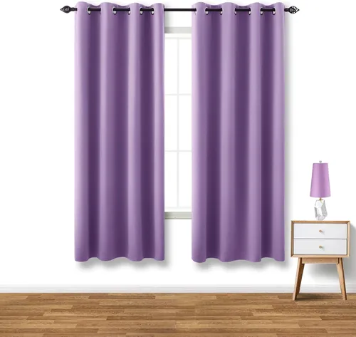 Vista 222 de KOUFALL Cortinas de Baño Aqua para Ventana, Juego de 2 Paneles Decoración Costera Cortinas Cortas Opacas para Ventana Pequeña de Cocina Puerta