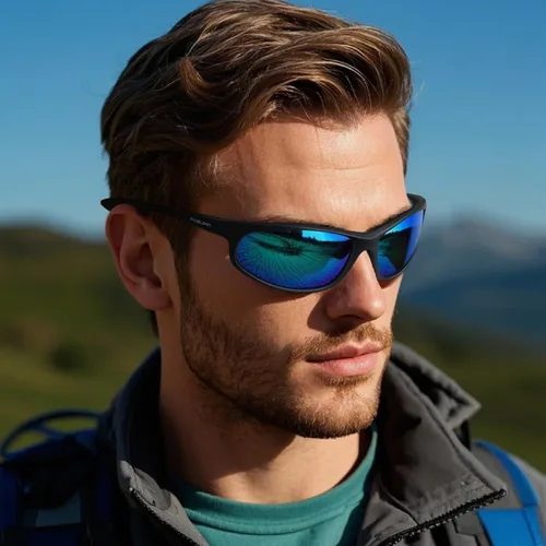 Vista 42 de Gafas de sol deportivas polarizadas para hombres, ciclismo, conducción, pesca, protección UV400