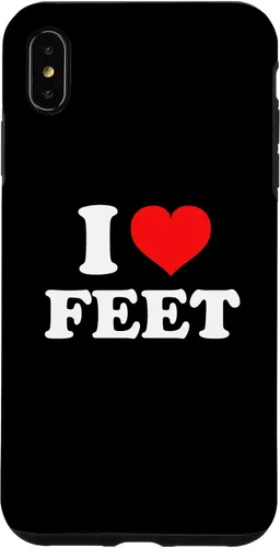 Vista 10 de Funda para iPhone 13 I Love Feet