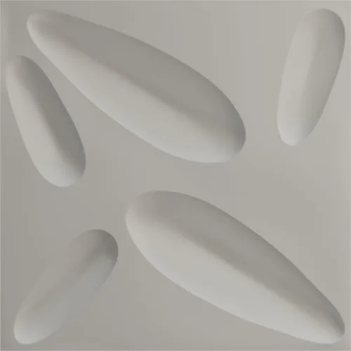 Vista 5 de Ekena Millwork 19 5/8 pulgadas de ancho x 19 5/8 pulgadas de alto, pétalo EnduraWall decorativo 3D, cobre envejecido (cubre 2.67 pies cuadrados).