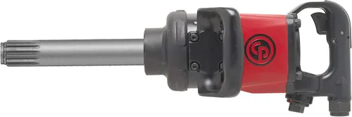 Vista 4 de Chicago Pneumatic CP7782-SP6 Llave de impacto (#5 Spline), yunque de extensión de 6 pulgadas, herramienta de reparación y montaje industrial, mango