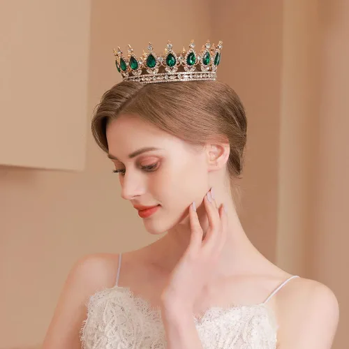 Vista 9 de Kamirola - Coronas para mujer con coronas y tiaras TR12