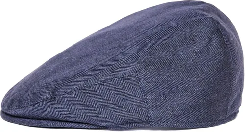 Vista 2 de BOTVELA Sombrero de verano transpirable para hombre de lino con hiedra plana