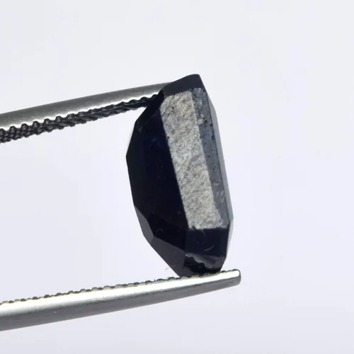 Vista 2 de GEMHUB Atractivo Zafiro Azul 9.05 Ct Egl Certificado Piedra Preciosa Suelta Corte Esmeralda Azul Zafiro para la fabricación de joyas, Gema, azul