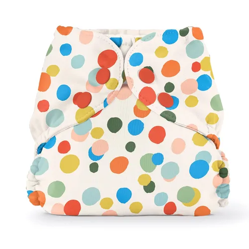 Vista 20 de Esembly Cubierta para pañales de tela, pañal de natación reutilizable, impermeable, transpirable, capa exterior ajustable sobre interior absorbente