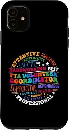 Vista 8 de iPhone 16 Parents Teacher Association PTA Volunteer Coordinator Case